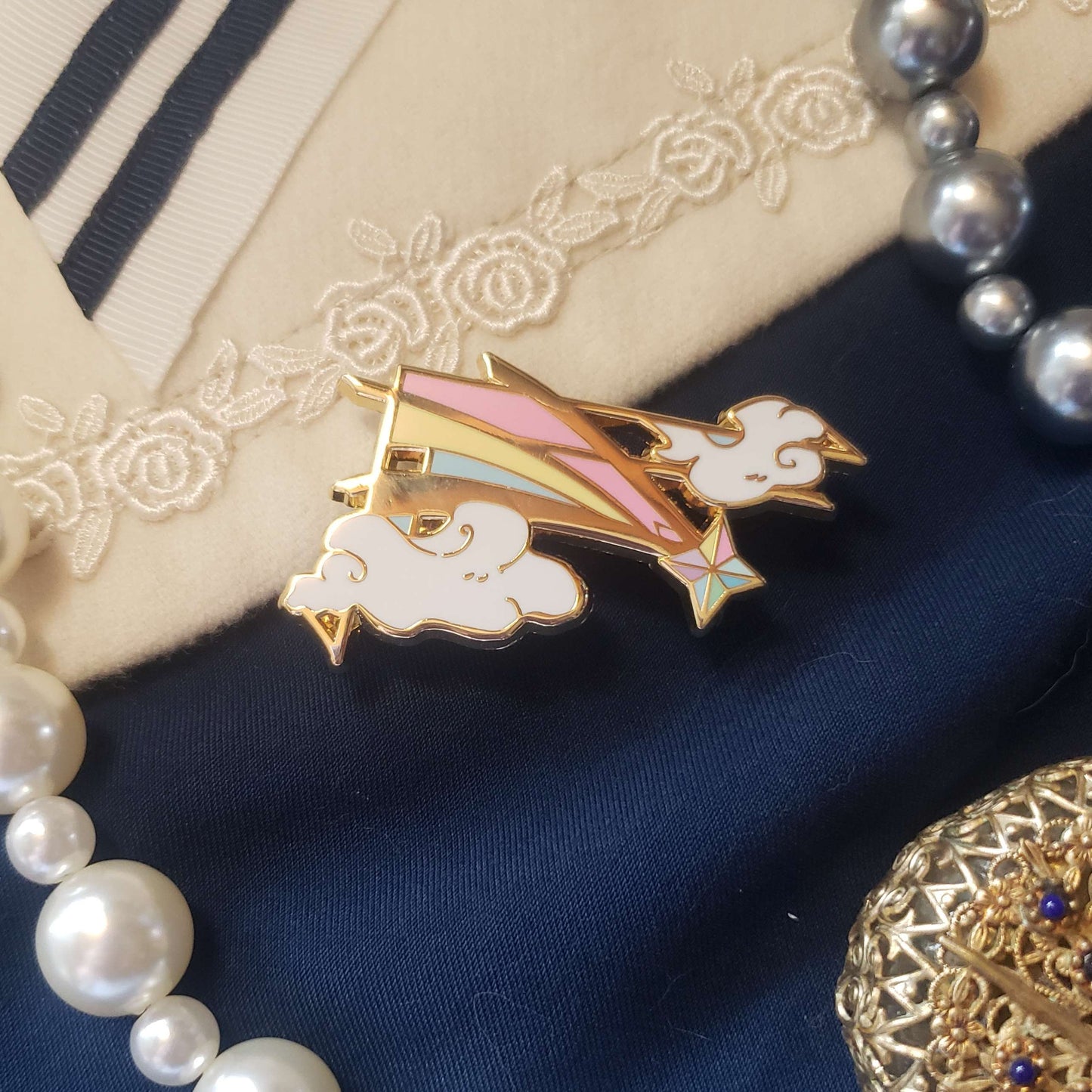 Wishing Star Hard Enamel Pins