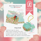 Happy Day - Poppy and Poinsettia Record Charm