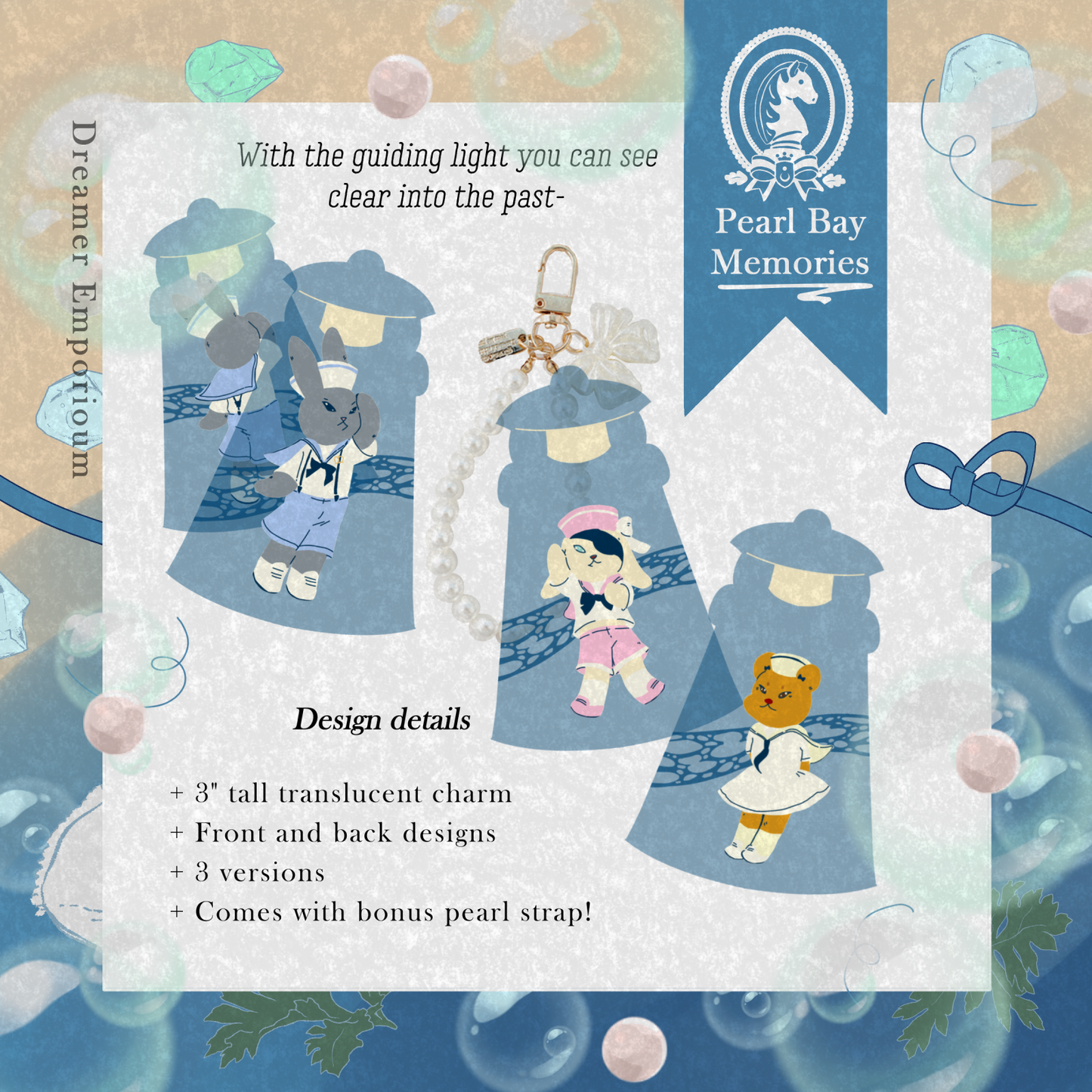Pearl Bay Memories Lighthouse Charms [Last stock]
