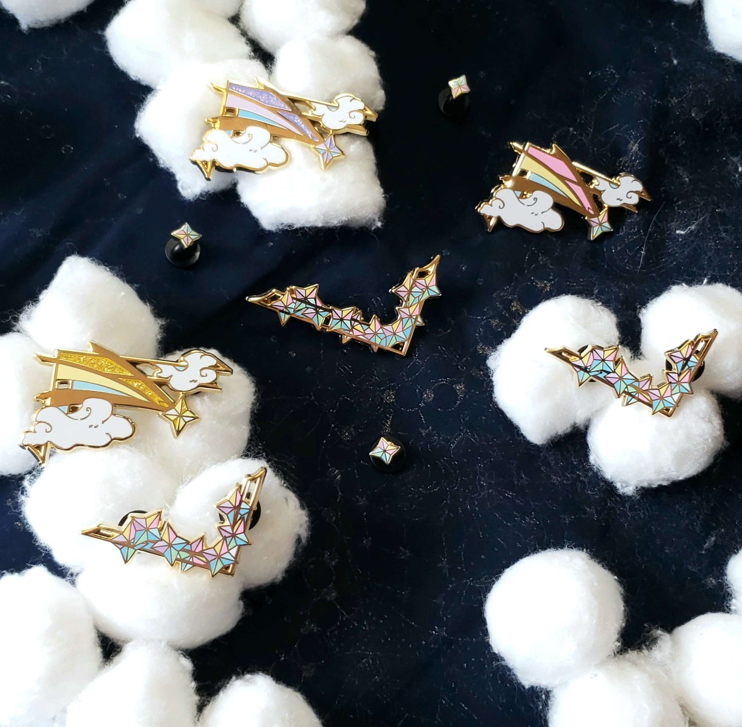 Wishing Star Hard Enamel Pins